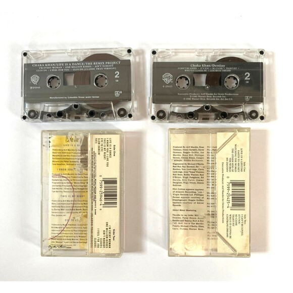 Chaka Khan Vintage Cassette Lot of 2 Tested and Works Read - Picture 3 of 16